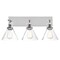 Cwi Lighting Eustis 3 Light Wall Sconce With Polished Nickel Finish 9735W24-3-613 - alternate 5